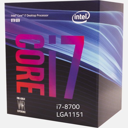 Купить CPU Intel Core i7 8700 3,2GHz 12Mb 6/12 Core Coffe Lake 65W FCLGA1151 BOX в Алматы