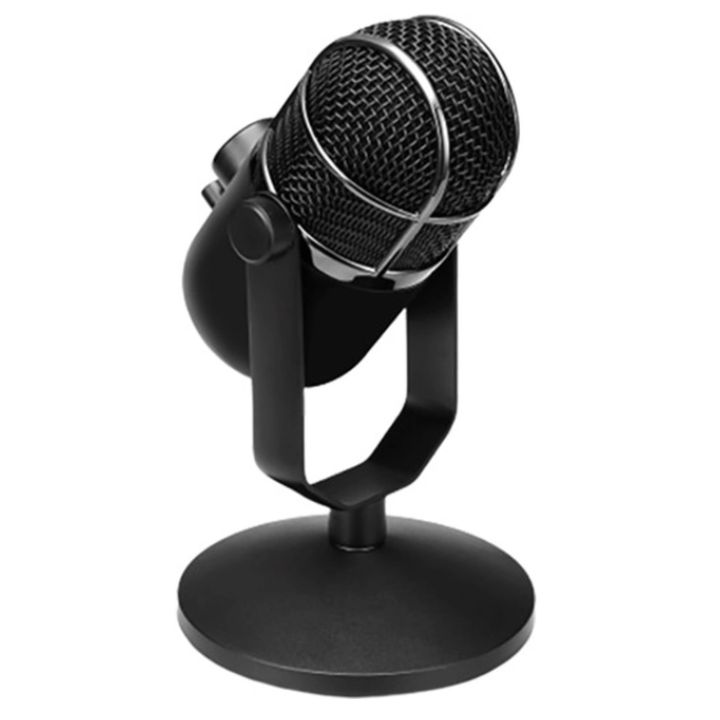 Купить Микрофон Thronmax M3 Professional usb Dome Jet Black 48Khz <конденсаторный, всенаправленный, Type C plug, 3.5mm> в Алматы