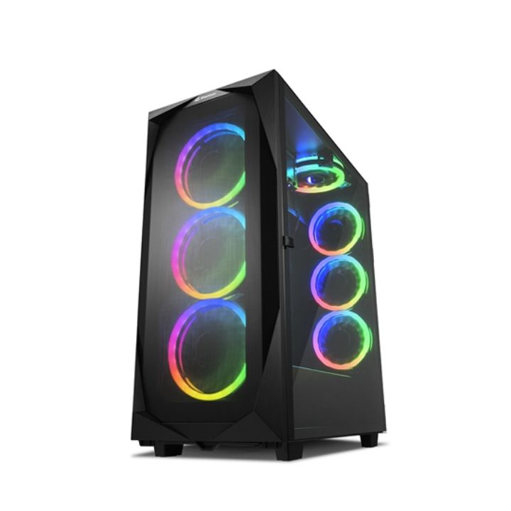 Купить Корпус ПК без БП Sharkoon REV300 <EATX, 4x3.5, 5x2.5, 2xUSB 3.0, 2xUSB 2.0, 1x TypeC, 501*238*550mm> в Алматы