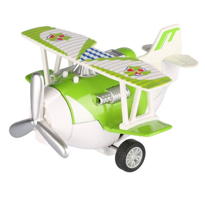 Купить Самолет металический инерционный Same Toy Aircraft зеленый SY8013AUt-4 в Алматы