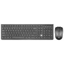 Купить Набор беспроводный Defender Columbia C-775 (черный) 45775, USB 2.4ГГц, Радиус действия - 10 м в Алматы