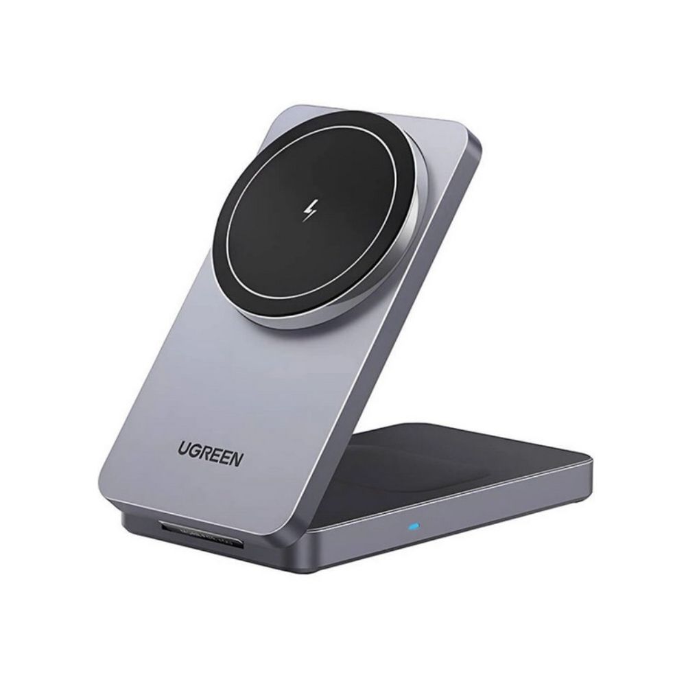 Купить Беспроводная зарядка Ugreen W528 45056 2-in-1/15W Magnetic Wireless Charger for Apple Iphone/AirPods в Алматы
