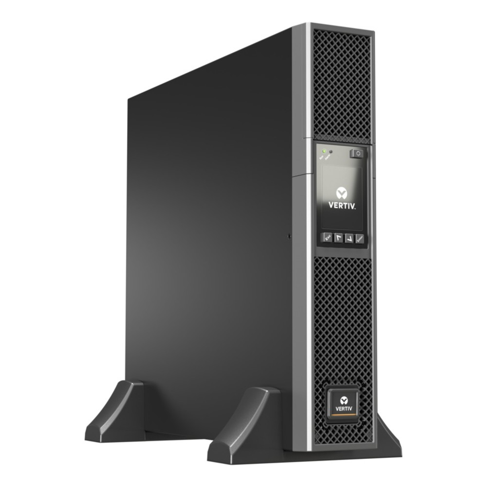 Купить Источник бесперебойного питания Vertiv Liebert GXT5 1ph UPS, 1kVA, input plug IEC C14 inlet, 2U, output &ndash; 230V, socket groups (8)C13 в Алматы