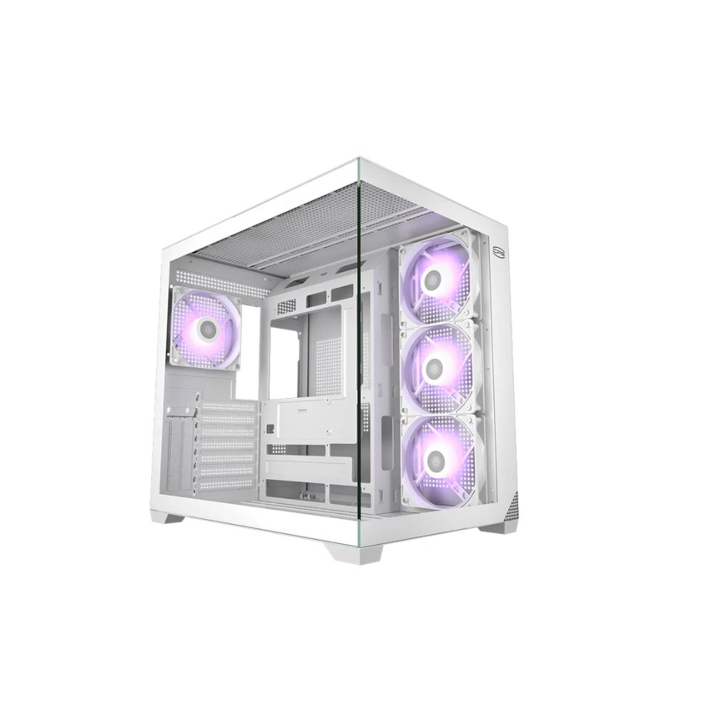 Купить Корпус PCCooler C3T700 ARGB WH ATX/mATX/ITX USB-C USB3.0 USB2.0 White в Алматы