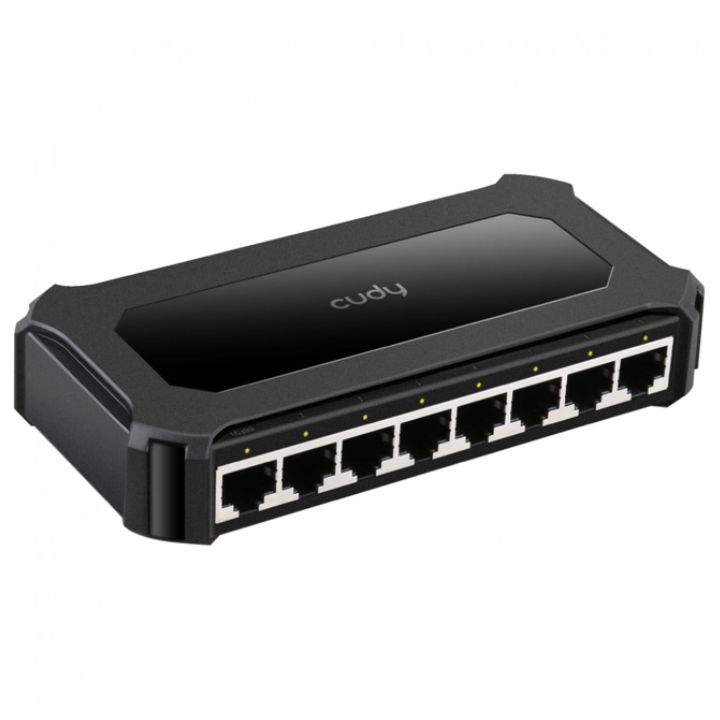 Купить Коммутатор гигабитный  8-портовый CUDY GS108D <10/100/1000 Mbps> в Алматы