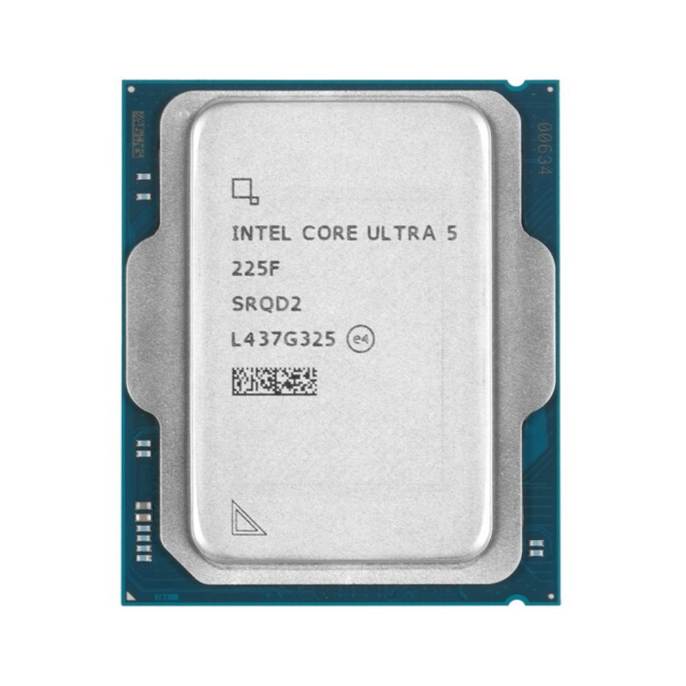 Купить Процессор Intel Core Ultra 5, 225F, LGA1851, 3.3GHz, 10C/10T, Cache L3 20Mb, no UHD, AT8076806771, Tray в Алматы