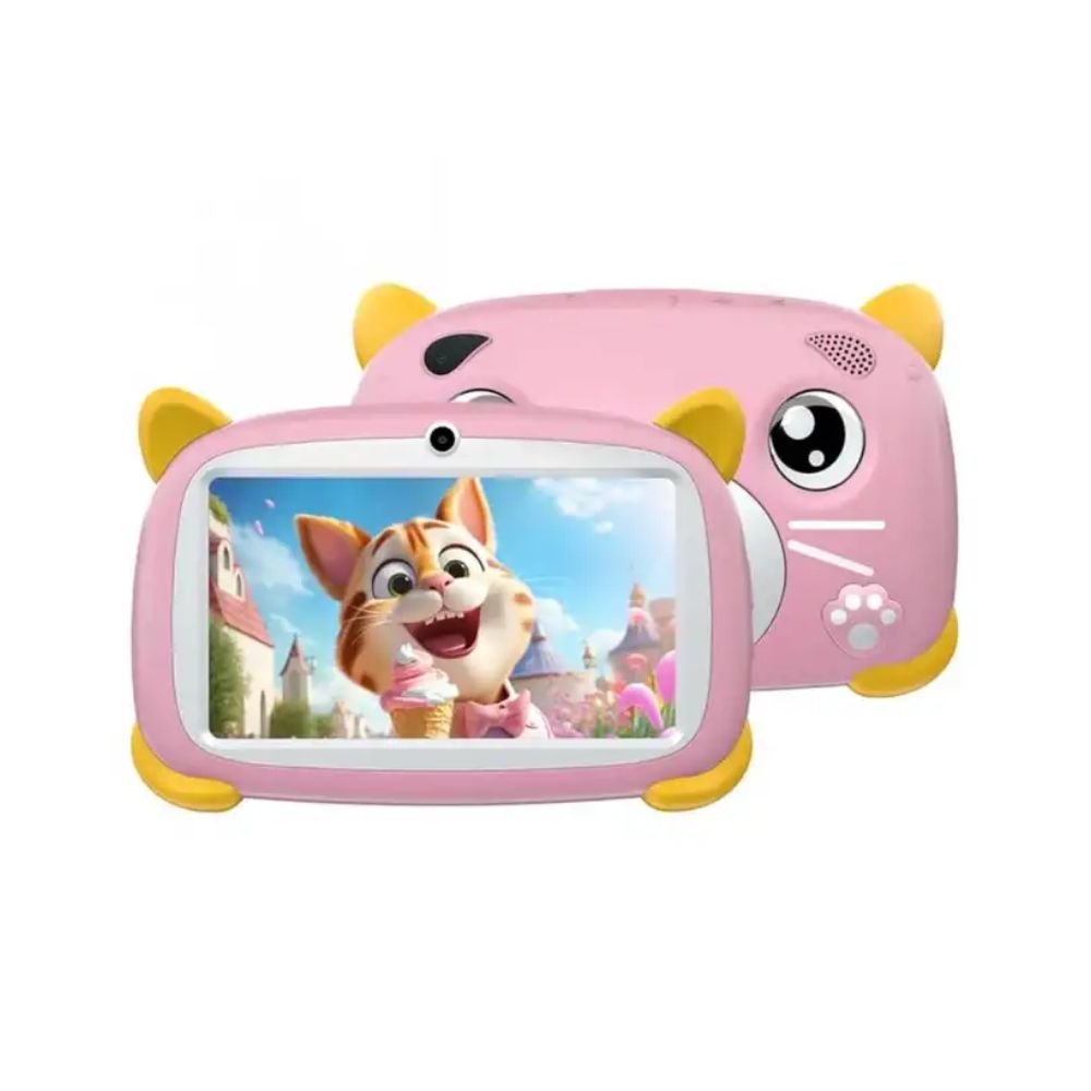 Купить Планшет Doogee U7 Kids 7* 2ГБ, 32ГБ, 3400мА&bull;ч, Android, розовый в Алматы