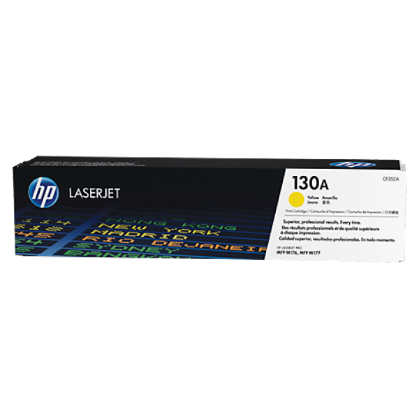 Купить Картридж лазерный HP CF352A желтый в Алматы