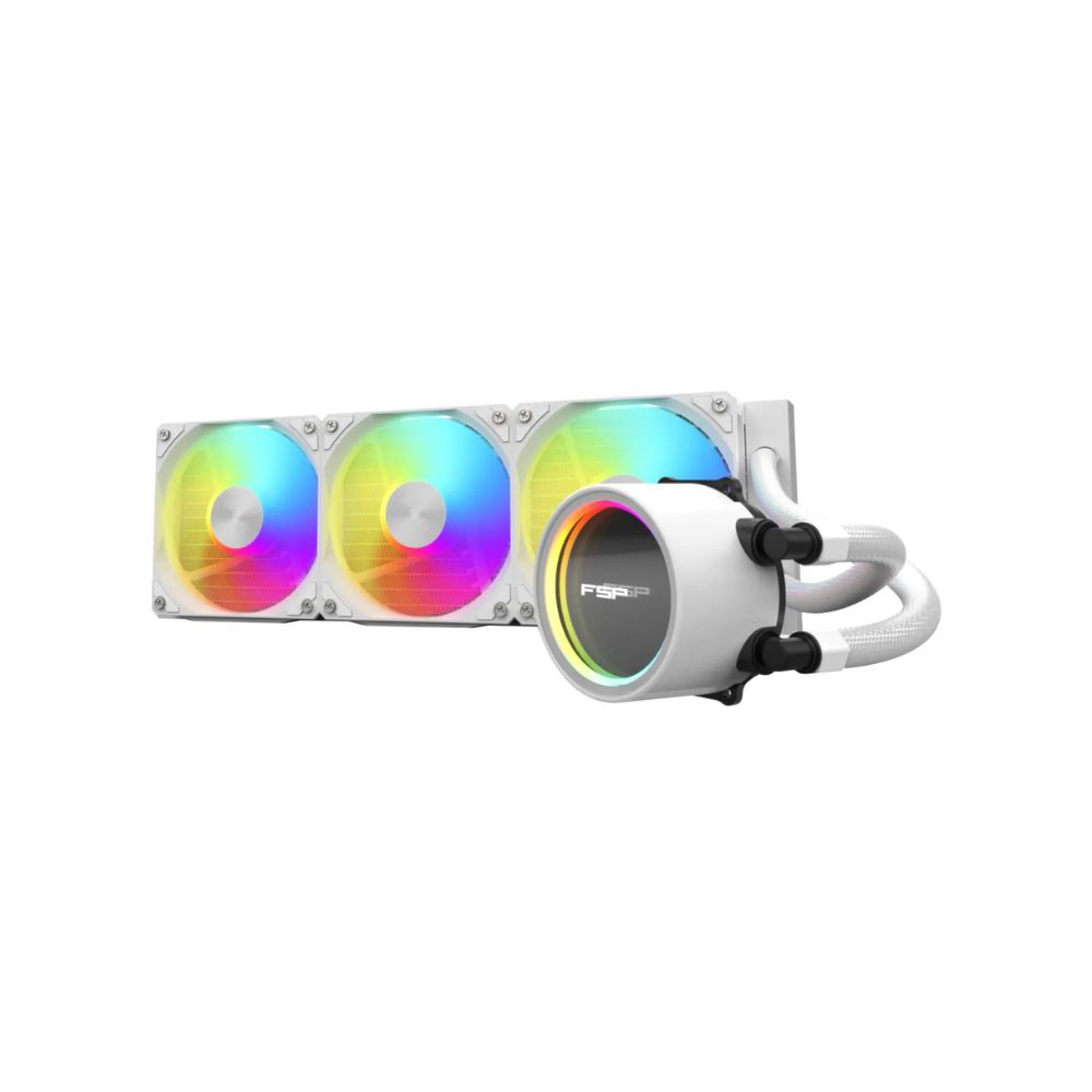 Купить СЖО FSP AE36-W FSP, 360mm, support LGA1700/1851, AM5, RGB, White в Алматы