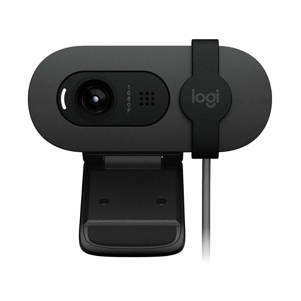 Купить LOGITECH Brio Webcam 105 Full HD 1080p - GRAPHITE - USB в Алматы
