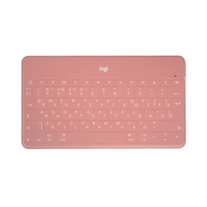 Купить LOGITECH Keys-To-Go Bluetooth Portable Keyboard - BLUSH PINK - RUS в Алматы