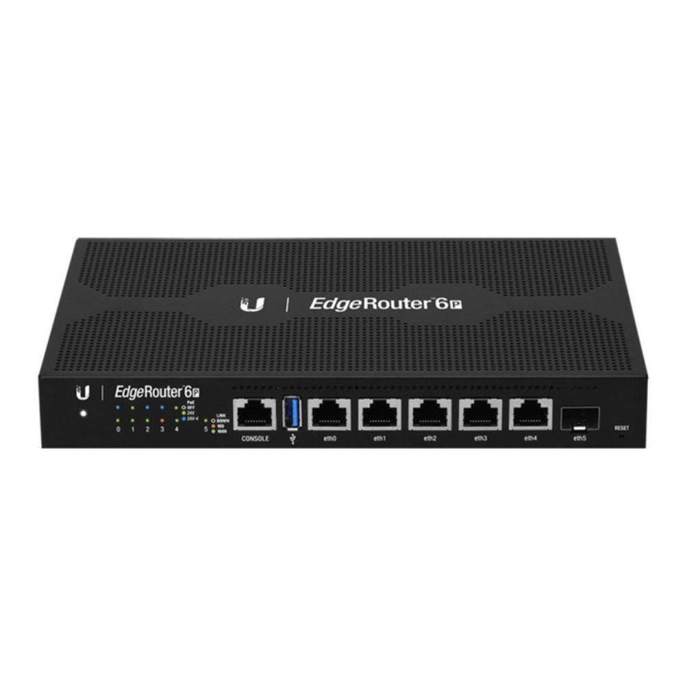 Купить Ubiquiti&nbsp;​​​​​​​EdgeRouter 6-Port with PoE&nbsp;ER-6P-EU в Алматы
