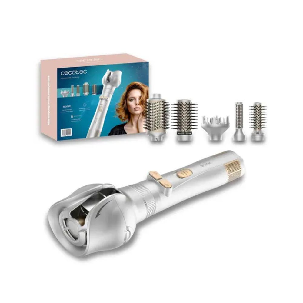 Купить Стайлер Cecotec CeramicCare Gyro (6в1) серебро в Алматы