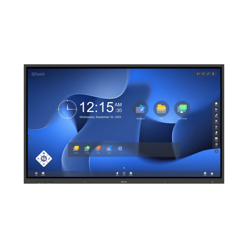 Купить Интерактивная LED панель 75* IQTouch DE1400 <20 касаний, 3840*2160, 4K UHD, Android 14> в Алматы