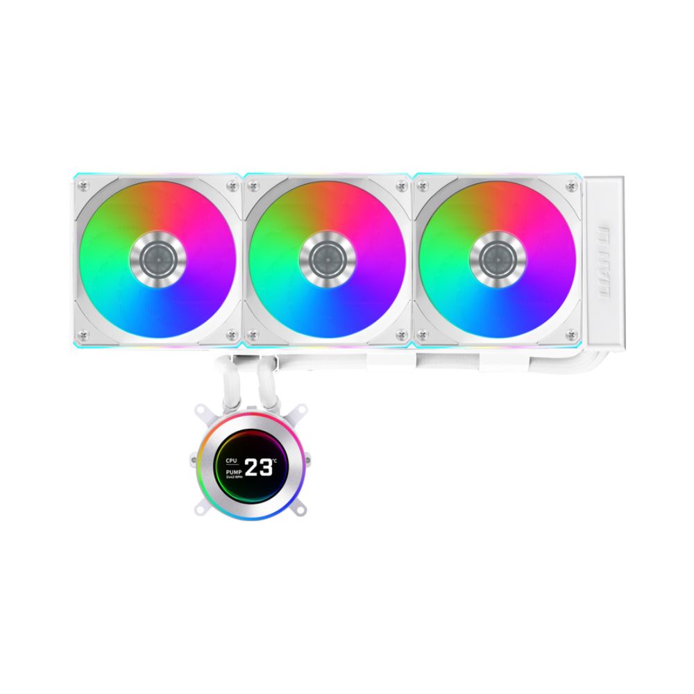 Купить Водяное охлаждение для CPU Lian Li Hydroshift l LCD-C 360CL White G89.GHS2LCD36RW.00 в Алматы