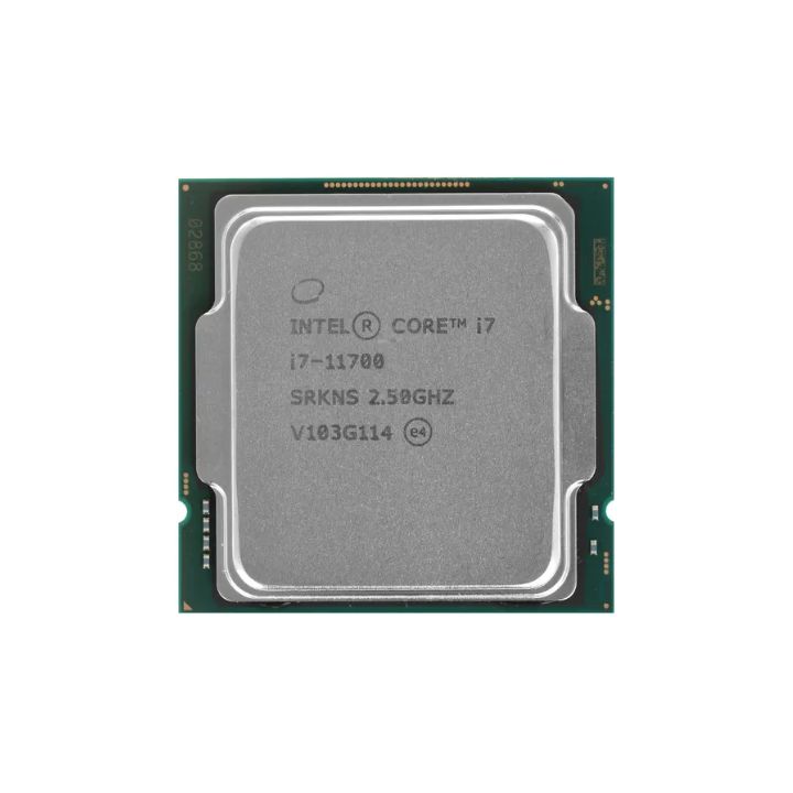 Купить CPU Intel Core i7-11700 2,5GHz (4,9GHz) 16Mb 8/16 Rocket Lake Intel&reg; UHD 750 65W FCLGA1200 Tray в Алматы