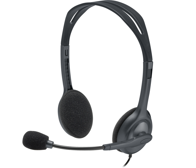 Купить Гарнитура Logitech H111 (1 x 3.5мм, кабель 1.8м) в Алматы