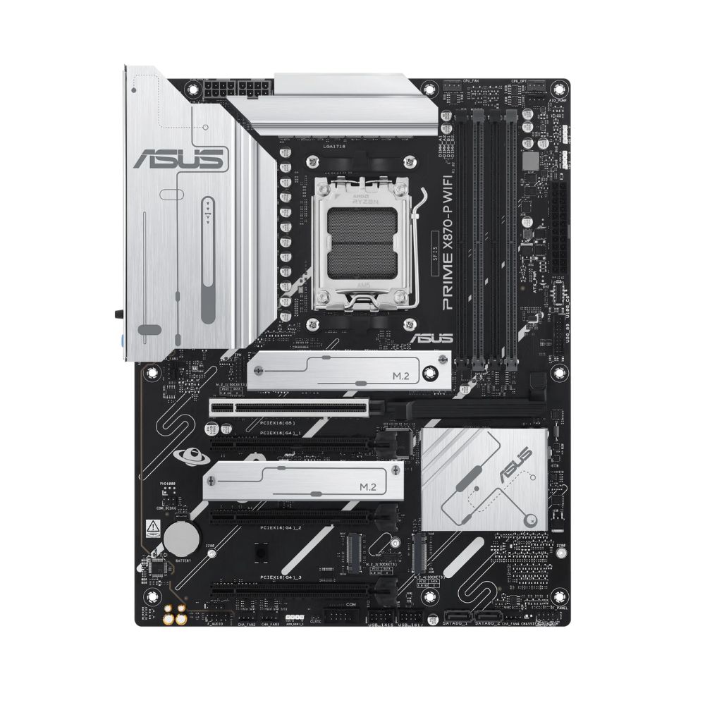 Купить Материнская плата ASUS PRIME X870-P WIFI AM5 4xDDR5 2xSATA3 4xM.2 1xHDMI Wifi 10xUSB  ATX в Алматы