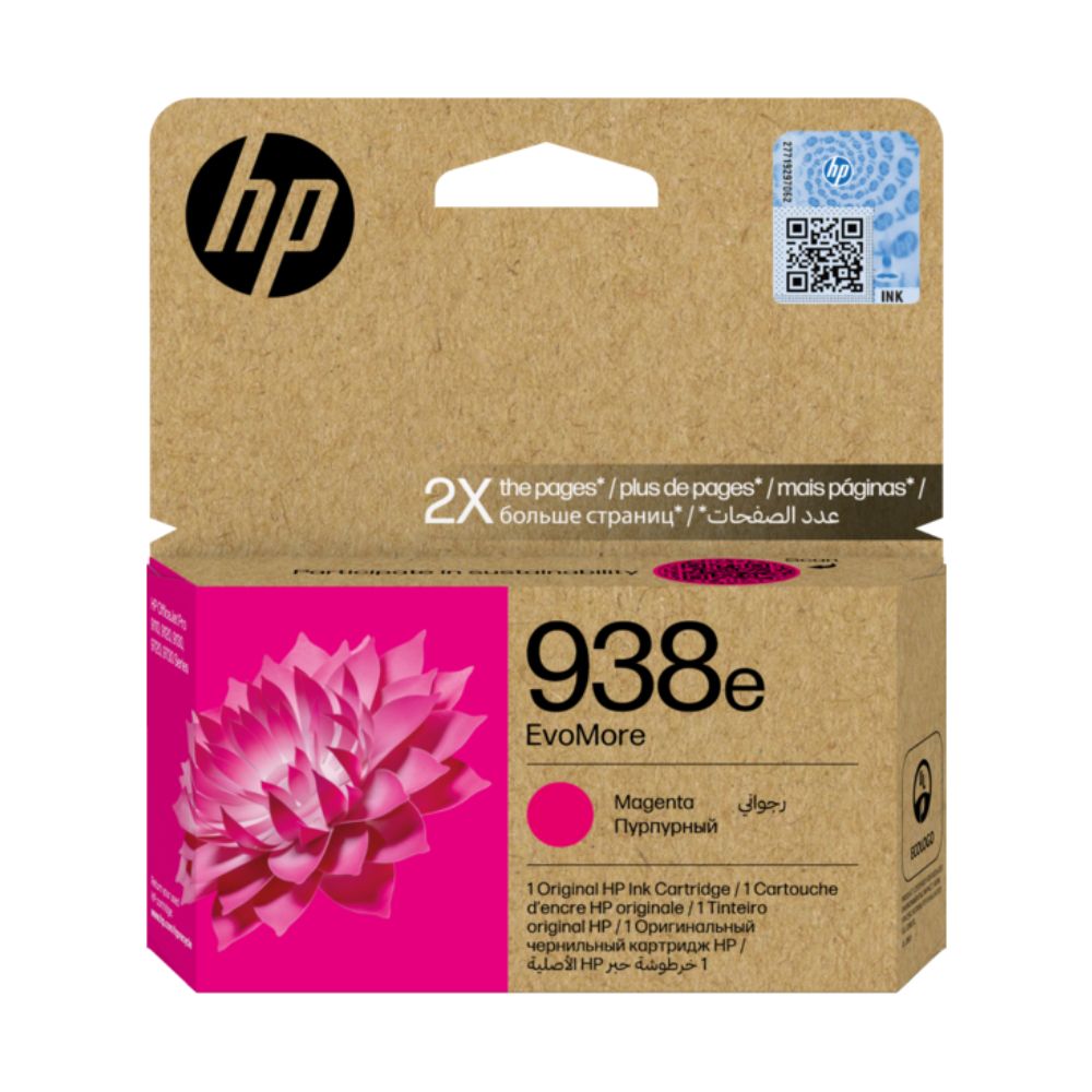 Купить HP 4S6Y0PE 938e EvoMore Magenta Original Ink Cartridge  for OfficeJet Pro 9730/9720, up to 1650 pages в Алматы