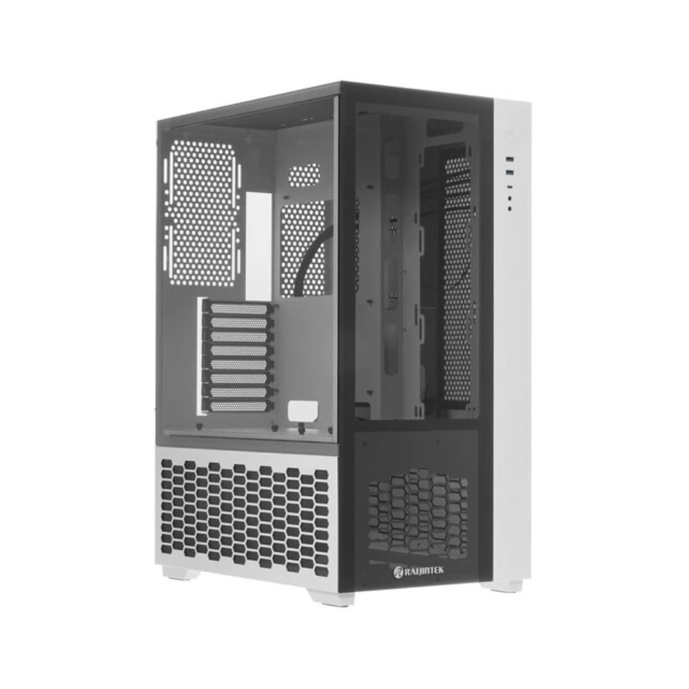 Купить Case ATX midi tower Raijintek Paean Premium White, (без БП) в Алматы