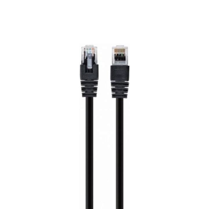 Купить Патч-корд UTP Cablexpert PP6U-1M/BK кат.6, 1м, литой, многожильный (черный) в Алматы