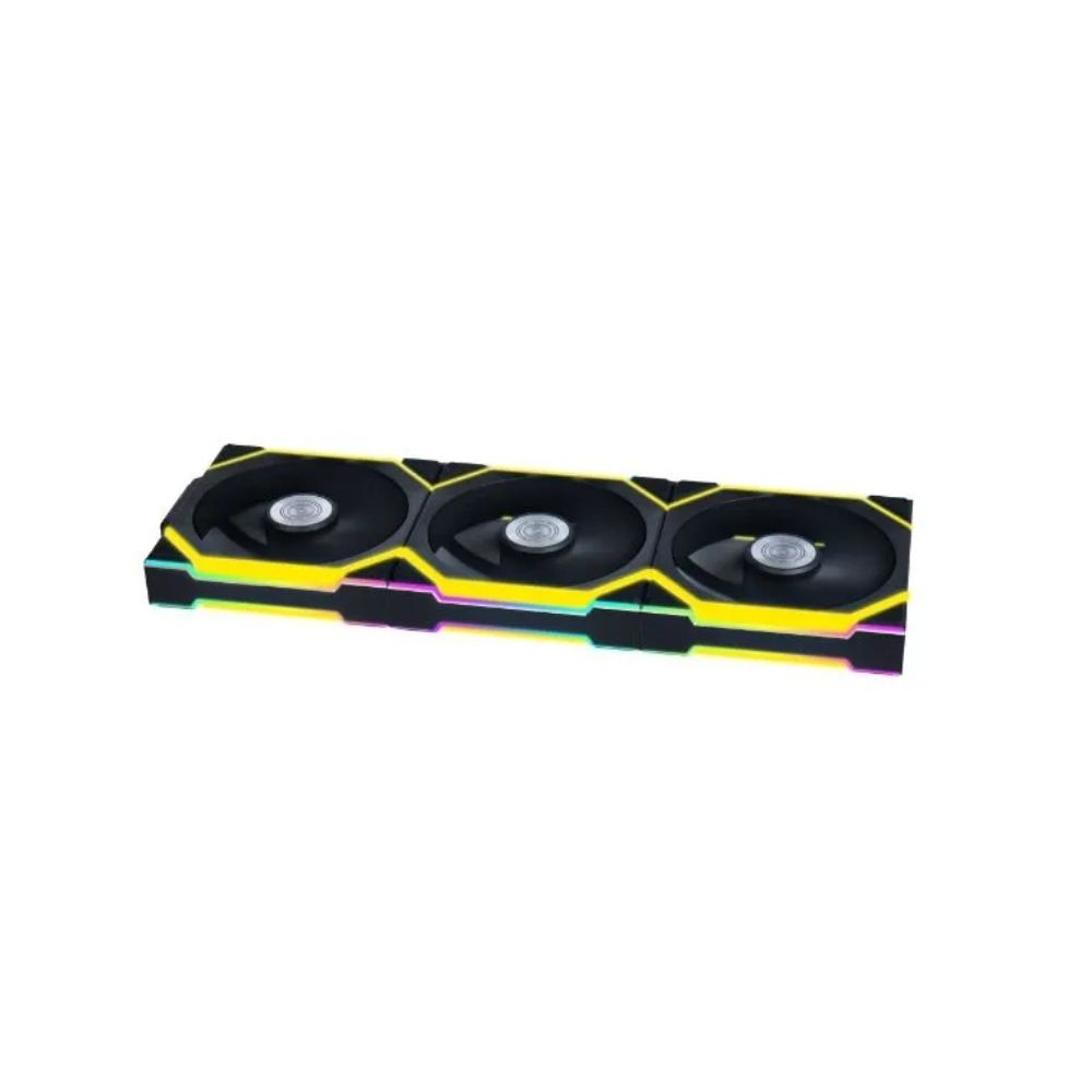 Купить Вентилятор для корпуса Lian Li UNI FAN SL WIRELESS 120 3x120mm with controller Black G99.12SL1W3B.00 в Алматы