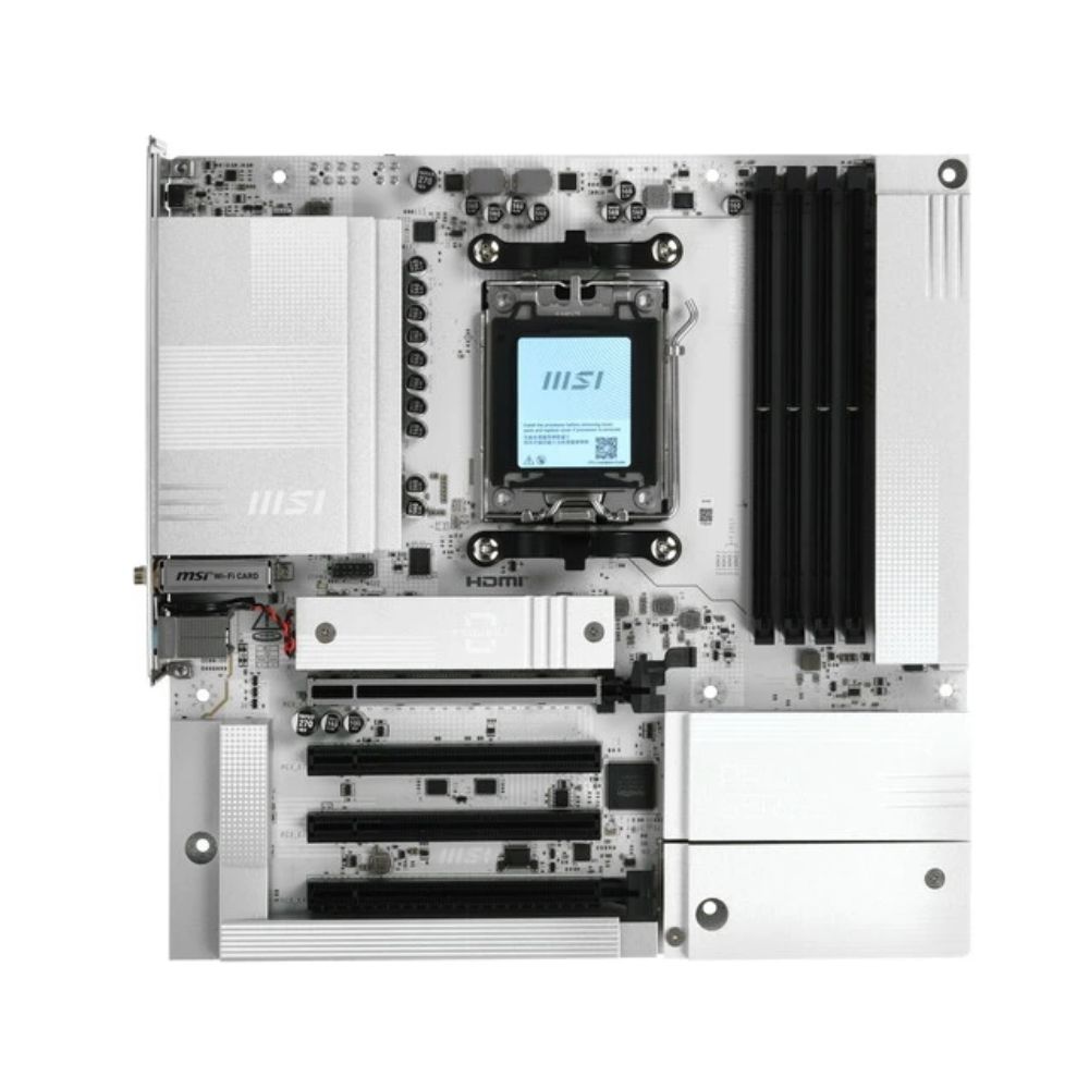 Купить Материнская плата MSI PRO B850M-A WIFI PZ AM5 4xDDR5 4xSATA3 RAID 2xM.2 HDMI DP 2xType-C mATX в Алматы