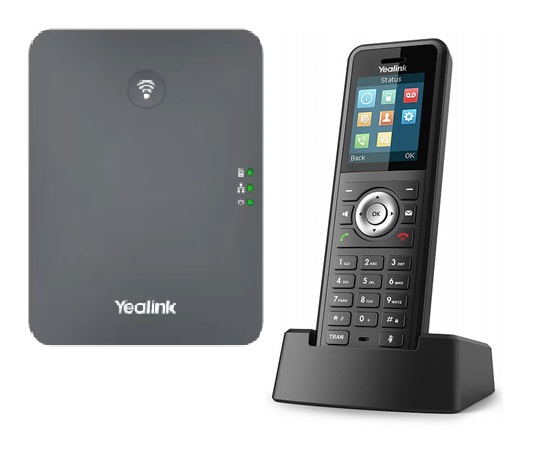 Купить Yealink W79P DECT (база W70B +трубка W59R ) до 10 SIP-аккаунтов, до 10 трубок на базу, до 20 одноврем. Вызовов в Алматы