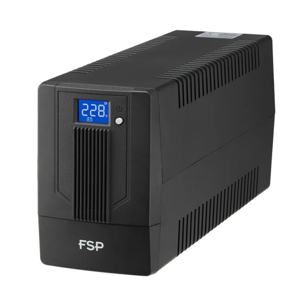 Купить ИБП FSP iFP 600 360W/батарея 12V 7Ah/USB port/RJ 45/2 розетки Euro/ЖК дисплей в Алматы