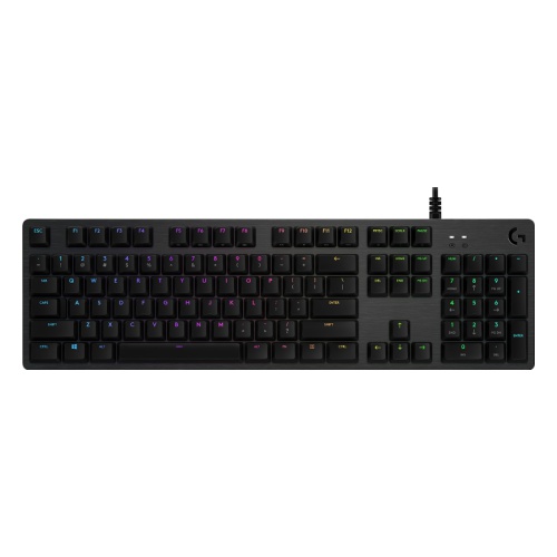 Купить Клавиатура игровая Logitech G512 CARBON LIGHTSYNC RGB Mechanical Gaming Keyboard with GX Brown switches-CARBON-RUS-USB-N/A-INTNL-TACTILE в Алматы