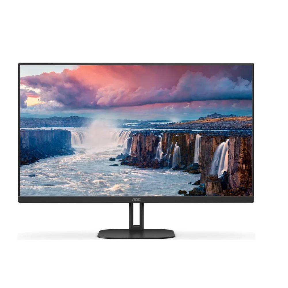Купить Монитор 23.8* AOC 24V5CE/BK, Black, IPS, 1920x1080@75Hz, 300кд/м2, 1000:1, 1ms, USB, USB-C, HDMI 24V5CE/BK в Алматы