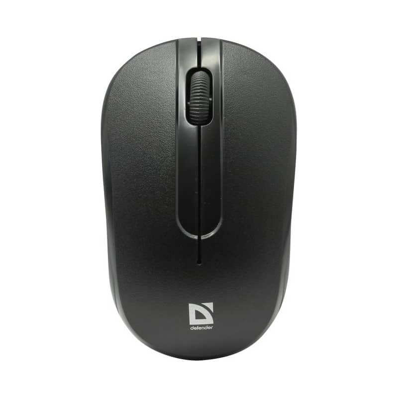 Купить Мышь беспроводная Defender Datum MM-285 Black (Черный) 3кн+кл, 1000 dpi, НОВИНКА!                                                                                                                                                                          в Алматы
