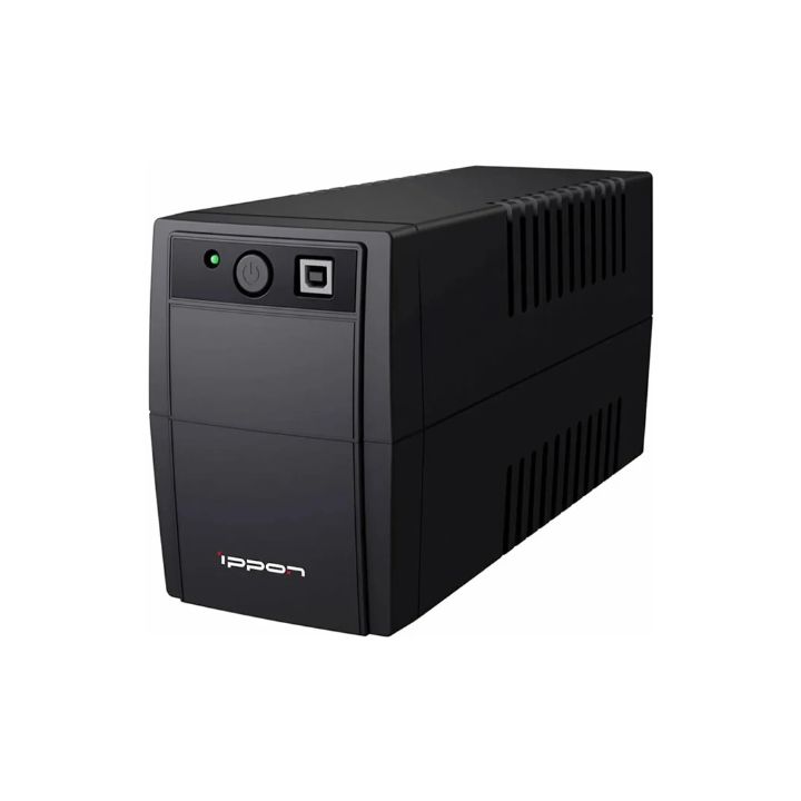 Купить ИБП Ippon Back Basic 850, 850VA, 480Вт, AVR 162-275В, 3хС13, управление по USB, без комлекта кабелей в Алматы