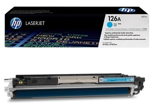 Купить Картридж лазерный HP CE311A, Голубой, 1000 страниц для Color LaserJet CP1025 в Алматы