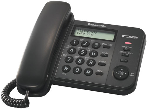 Купить Телефон Panasonic KX-TS2356RUB (black) в Алматы