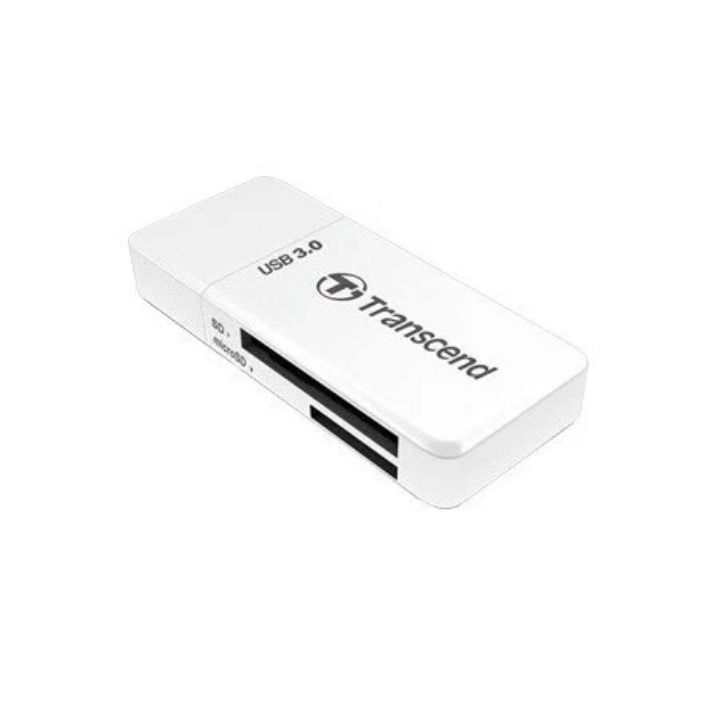 Купить Кардридер Transcend TS-RDF5W, USB3.0 SD/microSD белый в Алматы