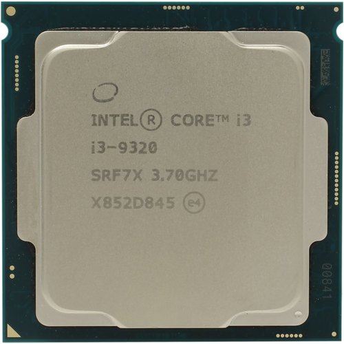 Купить CPU Intel Core i3 9320 3,7GHz (4,4GHz) 8Mb 4/4 Core Coffe Lake 62W FCLGA1151 Tray в Алматы