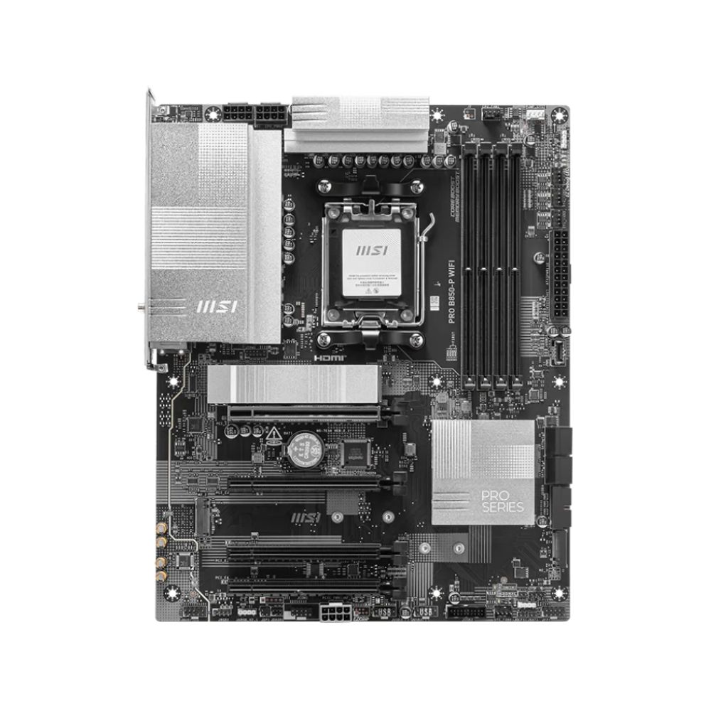 Купить Материнская плата MSI PRO B850-P WIFI AM5 4xDDR5 4xSATA3 RAID 3xM.2 1xHDMI 2xType-C ATX в Алматы