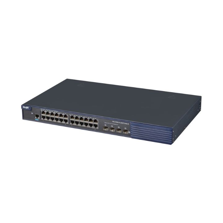 Купить Коммутатор Ruijie RG-S2910C-24GT2XS-HP-E L2+ POE+(24x10/100/1000 RJ45, 2x100/1000 SFP, 2x1G/10G SFP+, 2 EMPTY pw. slots) в Алматы