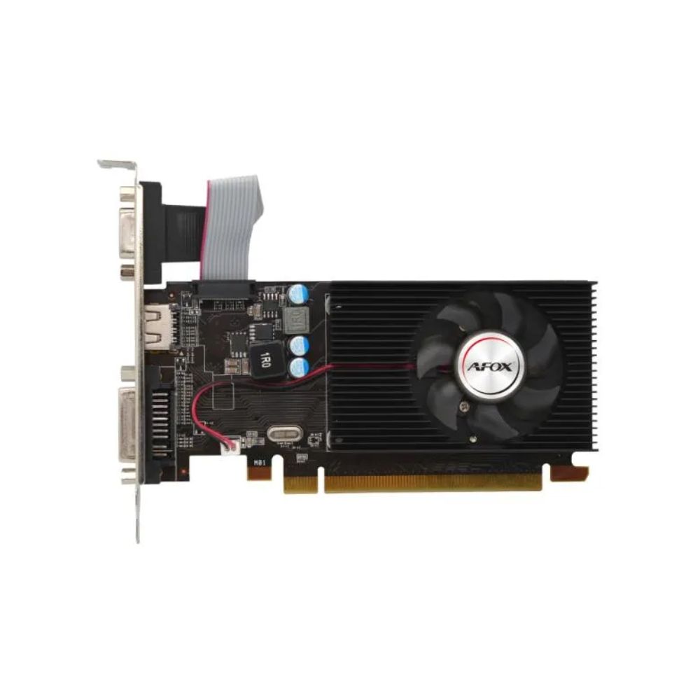 Купить SVGA PCI Express, 2 GB, Afox R5 230 [AFR5230-2048D3L5-V2], DVI/HDMI/VGA, GDDR3/64bit + LP в Алматы