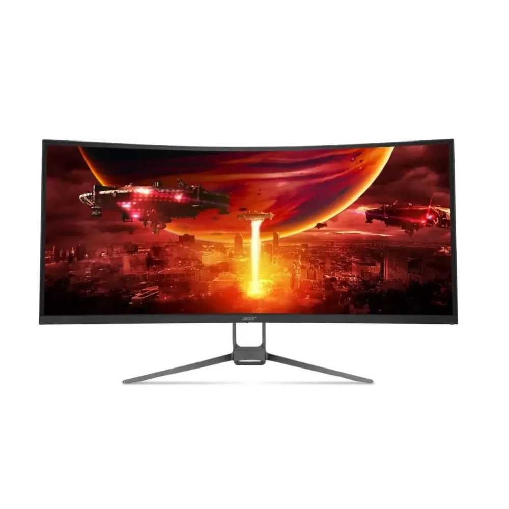 Купить Монитор 34* Acer Nitro ED343CURJ0bmiippx,Curved,Black,VA,3440x1440@120Hz,300кд/м2,3000:1,2xHDMI,2xDP UM.CE3EE.004 в Алматы