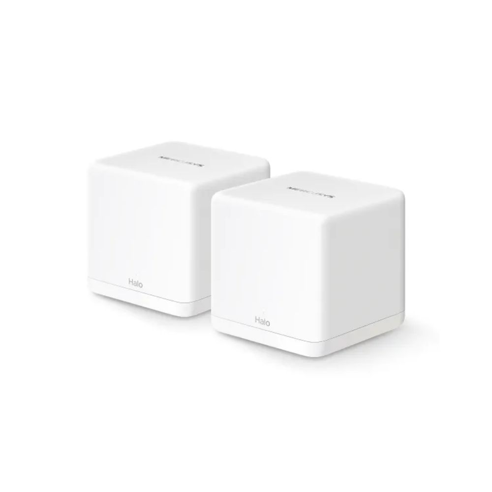 Купить Домашняя Mesh Wi-Fi система GbE AX1500 Mercusys Halo H60X(2-pack) <Wi-Fi 6, бесшовный роуминг 802.11k/v/r, 1201Mbps 5Ghz + 300Mbps 2.4Ghz, 802.11ax/ac/n/a, 3 порта LAN/WAN GbE> в Алматы