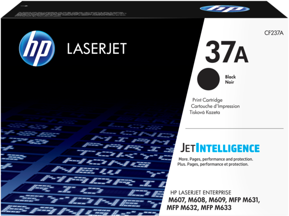 Купить Оригинальный лазерный картридж HP LaserJet 37A, CF237A, Черный в Алматы