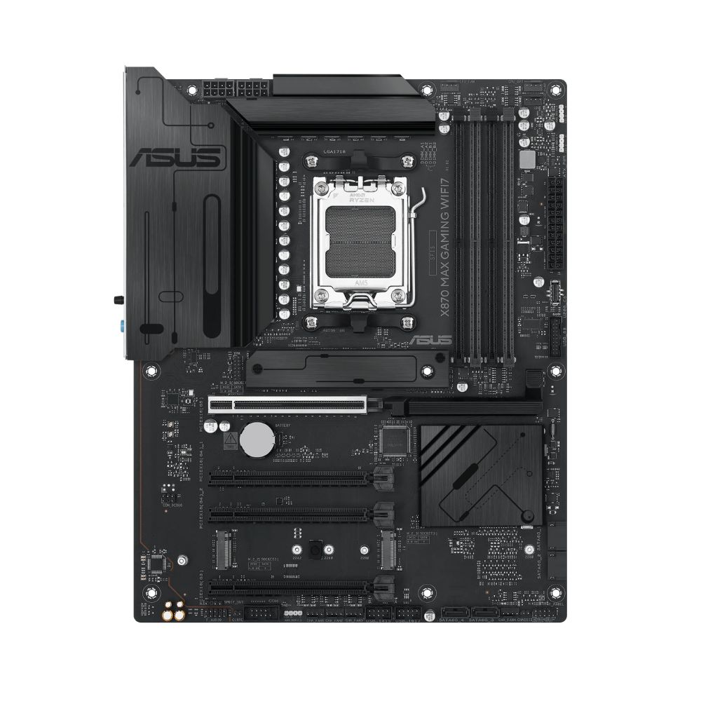 Купить Материнская плата ASUS X870 MAX GAMING WIFI7 AM5 4xDDR5 4xSATA3 RAID 3xM.2 HDMI 2xUSB-C ATX в Алматы