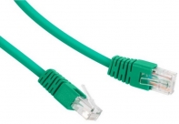 Купить Патч-корд UTP Cablexpert PP12-3M/G кат.5e, 3м, литой, многожильный (зелёный) в Алматы