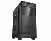 Купить Корпус ПК с БП Smart SX-C5838 <microATX, 360*175*365mm, 0.4mm, 2xUSB, MAX450W 8mm, BLACK> в Алматы