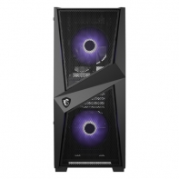 Купить Компьютерный корпус MSI MAG FORGE 100M ATX/mATX/Mini-ITX 2x3.5*, 3x2.5*, 2xUSB 3.2 Gen1, Audio, Mic, Mid-Tower в Алматы