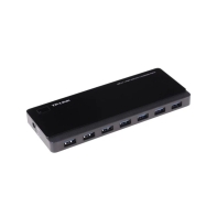 Купить USB Хаб Tp-Link UH720 <7-портовый концентратор USB 3.0 с 2 заряжающими портами, адаптер питания в комплекте> в Алматы