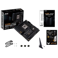купить Материнская плата ASUS TUF GAMING B650-PLUS WIFI AM5 4xDDR5 4xSATA3 RAID 3xM.2 DP HDMI ATX в Алматы фото 2