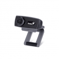 Купить Веб-Камера, Genius, FaceCam 1000X, USB 2.0, 1280x720, 1.0Mpx, Микрофон, Крепление: зажим, Чёрный в Алматы